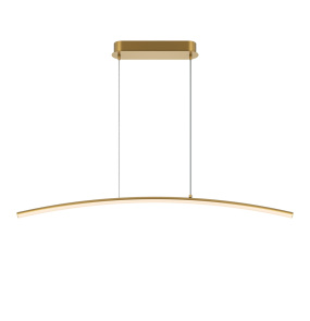 Lampa wisząca CURVE MOD243PL-L18BSK oprawa w kolorze mosiądzu MAYTONI
