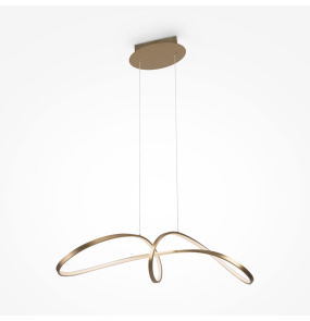 Lampa wisząca CURVE MOD156PL-L52G4K oprawa w kolorze złotym MAYTONI