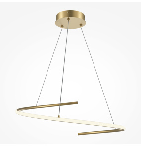 Lampa wisząca CURVE MOD242PL-L33BSK oprawa w kolorze mosiądzu MAYTONI