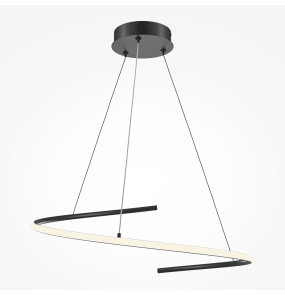 Lampa wisząca CURVE MOD242PL-L33BK oprawa w kolorze czarnym MAYTONI