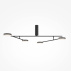 Lampa sufitowa FAD MOD070CL-L30B3K oprawa w kolorze czarnym MAYTONI