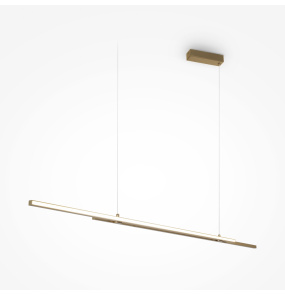 Lampa wisząca HALO MOD005PL-L48BSK oprawa w kolorze mosiądzu MAYTONI