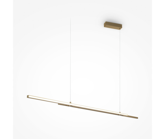 Lampa wisząca HALO MOD005PL-L36BSK oprawa w kolorze mosiądzu MAYTONI
