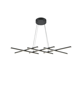 Lampa wisząca HALO MOD244PL-L50BK oprawa w kolorze czarnym MAYTONI