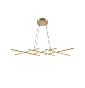 Lampa wisząca HALO MOD244PL-L50BSK oprawa w kolorze mosiądzu MAYTONI