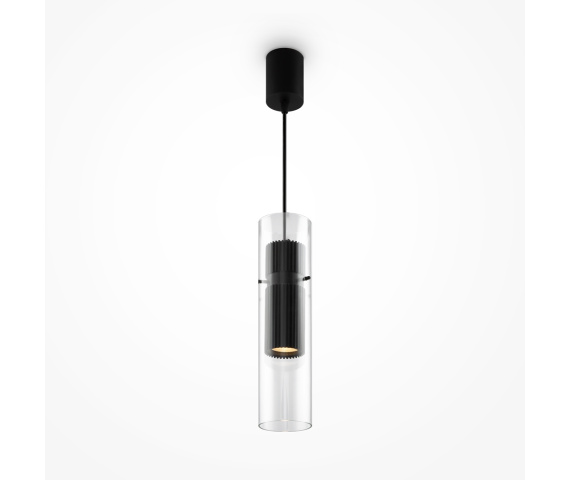 Lampa wisząca DYNAMICS MOD326PL-01B oprawa w kolorze czarnym MAYTONI