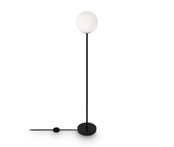 Lampa podłogowa RING MOD013FL-01B oprawa w kolorze czarnym MAYTONI