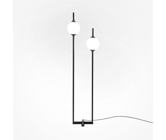 Lampa podłogowa THE SIXTH SENSE Z020FL-L12BK oprawa w kolorze czarnym MAYTONI