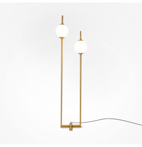 Lampa podłogowa THE SIXTH SENSE Z020FL-L12BS3K oprawa w kolorze mosiądzu MAYTONI