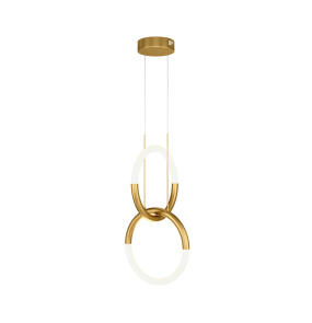 Lampa wisząca NODE MOD165PL-L18G3K oprawa w kolorze złotym MAYTONI