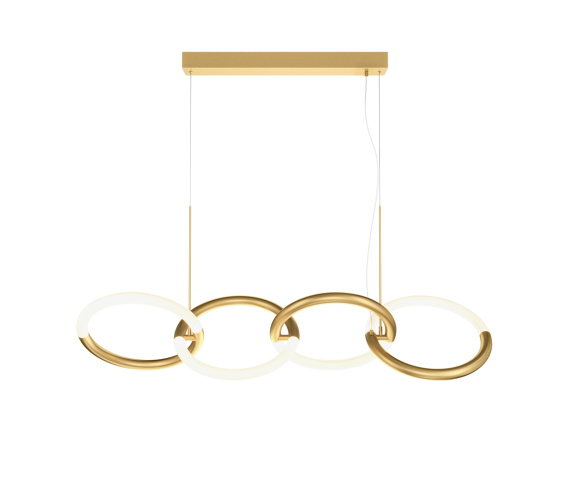 Lampa wisząca NODE MOD165PL-L40G3K oprawa w kolorze złotym MAYTONI