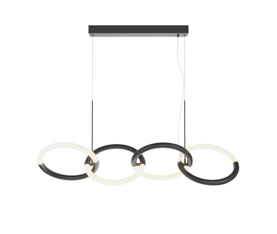 Lampa wisząca NODE MOD165PL-L40B3K oprawa w kolorze czarnym MAYTONI