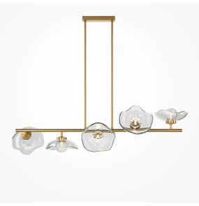Lampa wisząca MIRACLE MOD207PL-05BS oprawa w kolorze mosiądzu MAYTONI