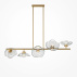 Lampa wisząca MIRACLE MOD207PL-05BS oprawa w kolorze mosiądzu MAYTONI
