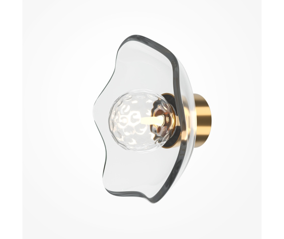 Kinkiet MIRACLE MOD207WL-01BS oprawa w kolorze mosiądzu MAYTONI