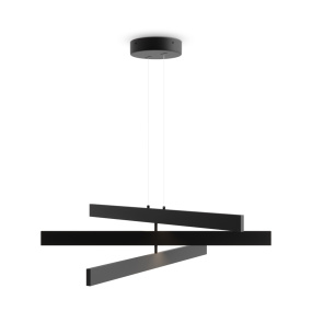 Lampa wisząca ORIGAMI MOD163PL-L38B4K1 oprawa w kolorze czarnym MAYTONI