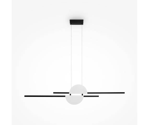 Lampa wisząca SKYLINE MOD179PL-L26W4K w kolorze czarno-białym MAYTONI