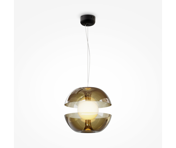 Lampa wisząca REBEL MOD322PL-L6G3K oprawa w kolorze czarnym MAYTON