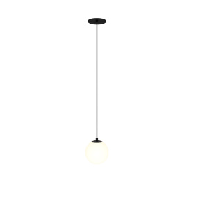 Lampa wisząca podtynkowa LUNA P039PL-5W3K-10INS-B oprawa w kolorze czarnym MAYTON