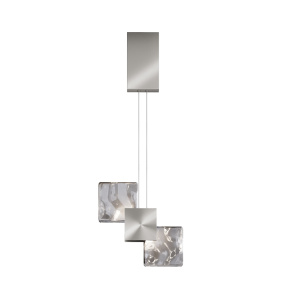 Lampa wisząca QUADRO MOD519PL-L8PT3K oprawa w kolorze srebrnym MAYTONI
