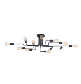 Lampa sufitowa GILBERT T532CL-12B oprawa w kolorze czarnym MAYTONI