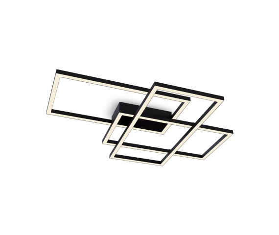 Lampa sufitowa RIDA MOD016CL-L80BK oprawa w kolorze czarnym MAYTONI