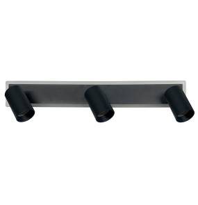 WYPRZEDAŻ Listwa sufitowa PARMA LP-0612/3WS BK oprawa w kolorze czarnym LIGHT PRESTIGE