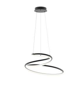 WYPRZEDAŻ Lampa wisząca Lorila PND-2168-M-BK oprawa w kolorze czarnym ITALUX