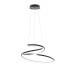 WYPRZEDAŻ Lampa wisząca Lorila PND-2168-M-BK oprawa w kolorze czarnym ITALUX
