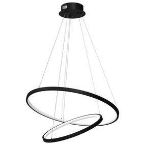 WYPRZEDAŻ Lampa wisząca HOOP ML1542 oprawa w kolorze czarnym MILAGRO