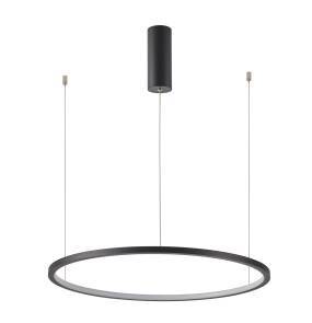 WYPRZEDAŻ Lampa wisząca Vinola PND-56135B-100RPP-BK-3KS4K-TRDIMM oprawa w kolorze czarnym ITALUX
