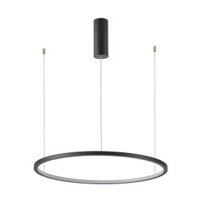 WYPRZEDAŻ Lampa wisząca Vinola PND-56135B-080RPP-BK-3KS4K-TRDIMM oprawa w kolorze czarnym ITALUX