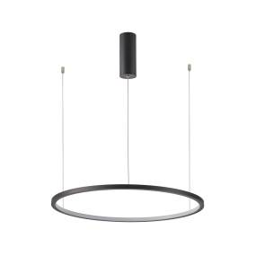WYPRZEDAŻ Lampa wisząca Vinola PND-56135B-060RPP-BK-3KS4K-TRDIMM oprawa w kolorze czarnym ITALUX
