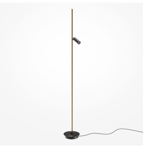 Lampa podłogowa THIN MOD395FL-L28B3K oprawa w kolorze czarnym MAYTONI