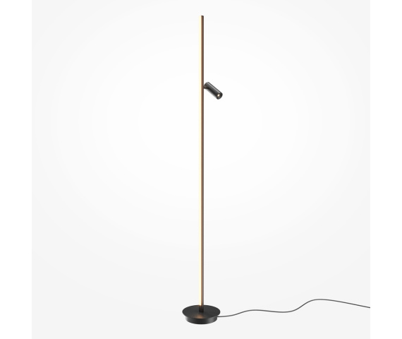 Lampa podłogowa THIN MOD395FL-L28B3K oprawa w kolorze czarnym MAYTONI