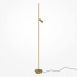 Lampa podłogowa THIN MOD395FL-L28BS3K oprawa w kolorze mosiądzu MAYTONI