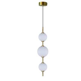 WYPRZEDAŻ Lampa wisząca Dorado 3 LP-002/3V oprawa w kolorze złotym LIGHT PRESTIGE
