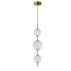 WYPRZEDAŻ Lampa wisząca Dorado 3 LP-002/3V oprawa w kolorze złotym LIGHT PRESTIGE