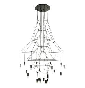 Lampa wisząca LINEA-20 czarna 120cm