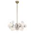 Lampa wisząca CHIC-5, biało złota 65 cm