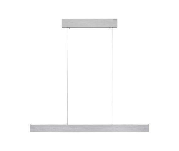 Lampa wisząca PURE E-MOTION 2570-95 oprawa w kolorze srebrnym + pilot PAUL NEUHAUS