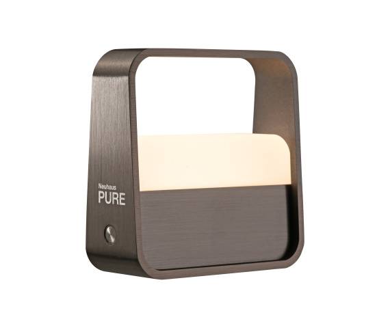 Lampa stołowa PURE GO 4055-34 oprawa w kolorze brązowym PAUL NEUHAUS