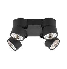 Lampa sufitowa PURE NOLA 6454-18 oprawa w kolorze czarnym PAUL NEUHAUS