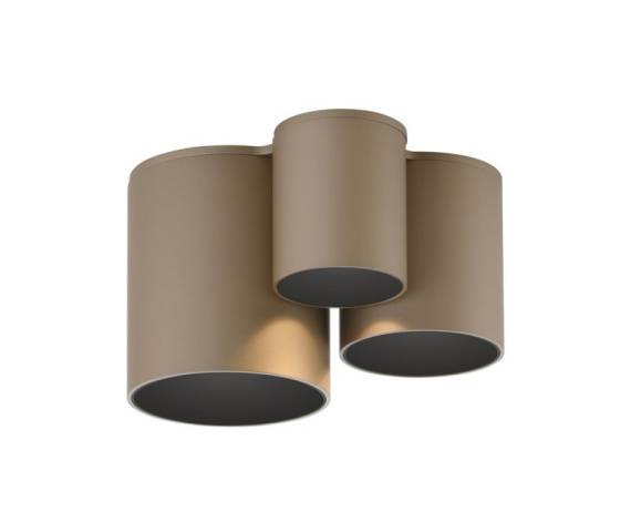 Lampa sufitowa PURE POINT 6750-97 oprawa w kolorze brązowym PAUL NEUHAUS