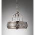 Lampa wisząca Zara FE/ZARA4 Feiss nowoczesna oprawa w kolorze srebrnym