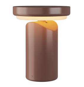 Lampa stołowa TOPO MOD508TL-L5RK oprawa w kolorze brązowym MAYTONI