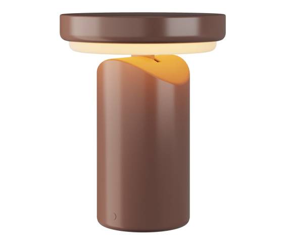 Lampa stołowa TOPO MOD508TL-L5RK oprawa w kolorze brązowym MAYTONI