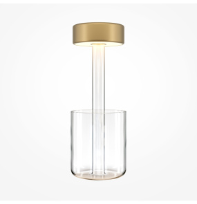 Lampa stołowa AL COLLABORATION MOD229TL-L3G3K1 oprawa w kolorze złotym MAYTONI
