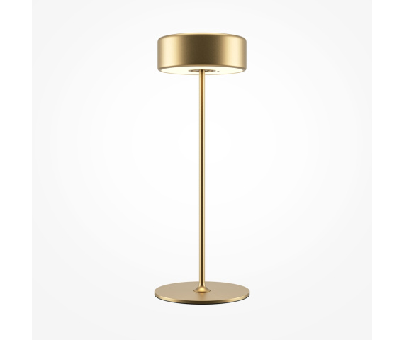 Lampa stołowa AL COLLABORATION MOD229TL-L3G3K2 oprawa w kolorze złotym MAYTONI