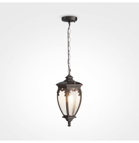 Zewnętrzna lampa wisząca FLEUR O414PL-01BZ oprawa w kolorze antycznego brązu MAYTONI
